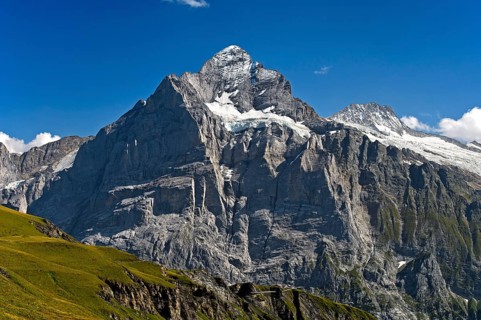 In the hiking area Grindelwald First