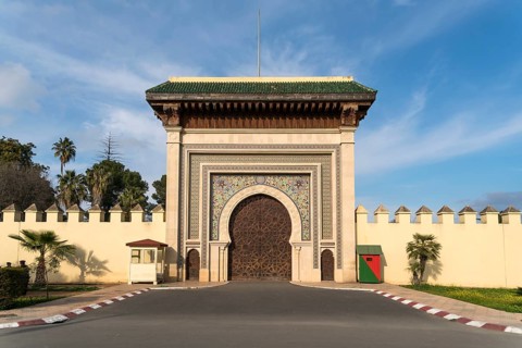 Gate to the Royal Palace Dar el-Makhzen