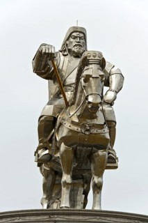 Genghis Khan equestrian statue