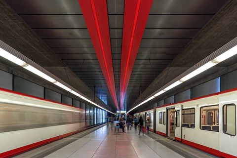 Subway station Ziegelstein