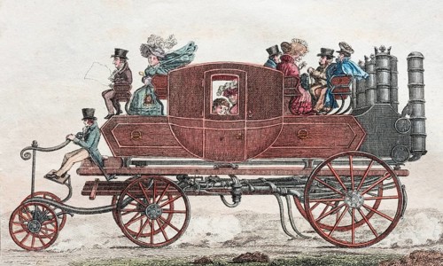 Gurney's steam coach