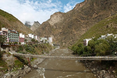 Danba on the Dadu River