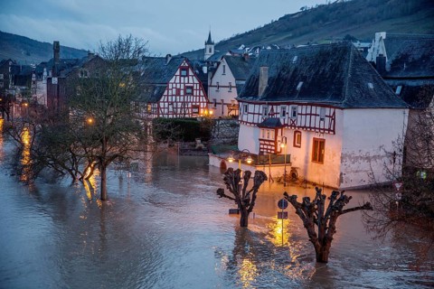Floods on the Moselle