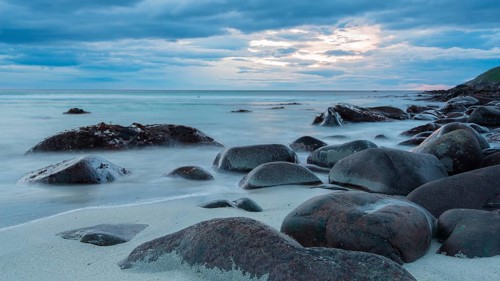 Rocks on the beach