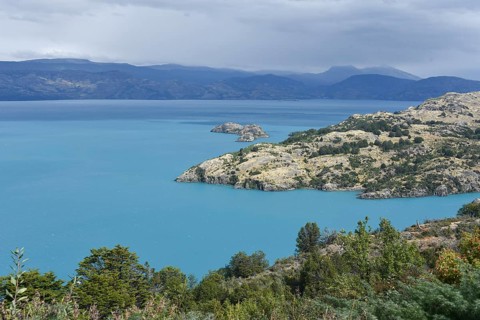 Lago General Carrera (or also Lago Buenos Aires in Argentina)
