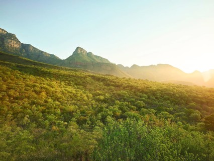 Sunset Drakensberge Blyde Rivercanyon