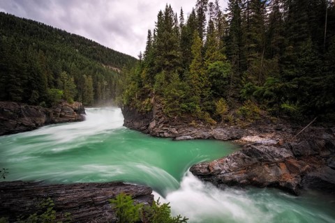 Overlander Falls Waterfall