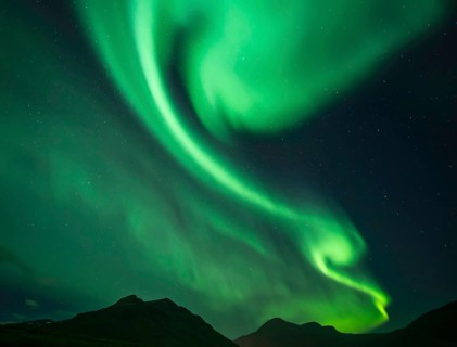 Northern Lights at New Moon