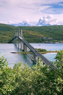Rombaksbrua Bridge near Narvik