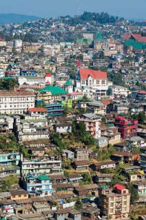 Sea of houses