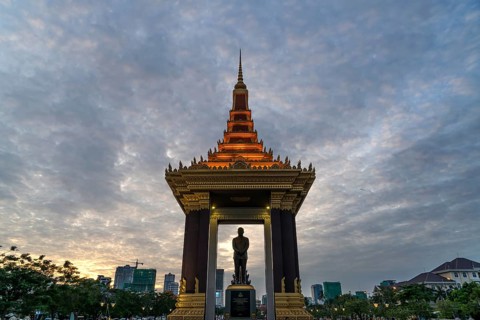 Statue of King Norodom Sihanouk