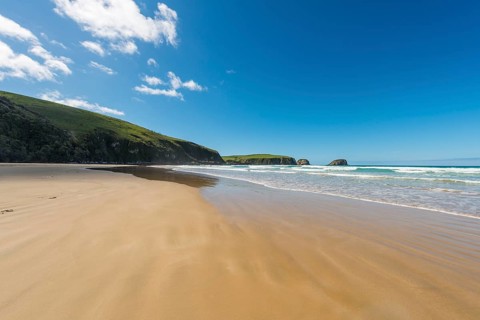 Sandy beach