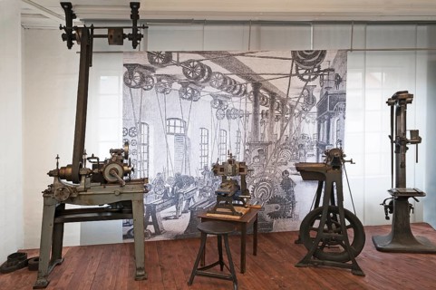 Old punching machines and milling machines