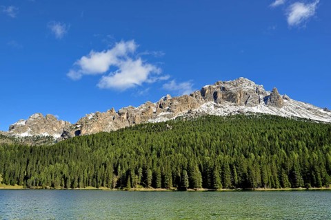 View over Lake Misurina