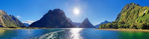 Panorama of Milford Sound