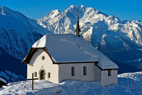 The winter chapel Mary of the Snow