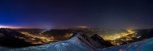 Inntal at dusk