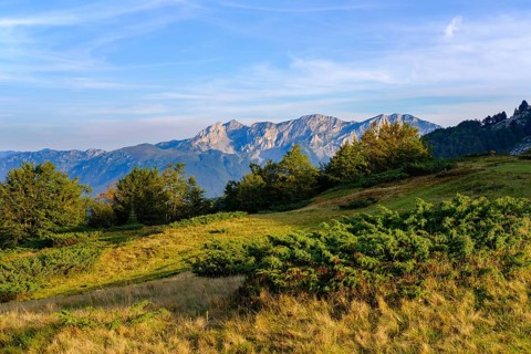 View from Stavna-Alm in the Komovi mountains
