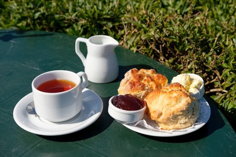Cornish cream tea