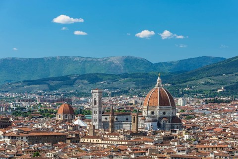 Panoramic view from Piazzale Michelangelo