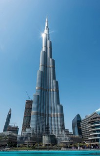Burj Khalifa and skyscrapers