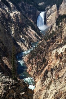 View from Artist Point in the Grand Canyon of the Yellowstone
