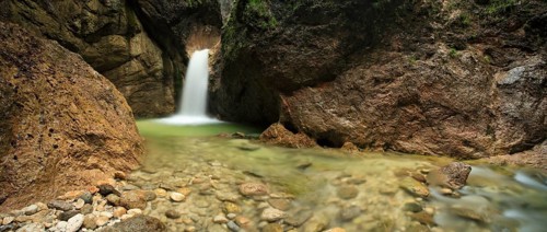 Waterfall of Almbach