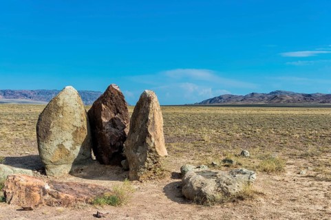 Ancient fireplace stones