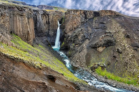 Waterfall Hengifoss