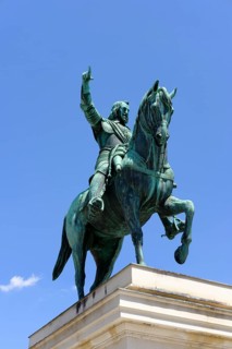 Equestrian statue for Maximilian I.