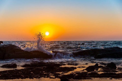 Rocky coast