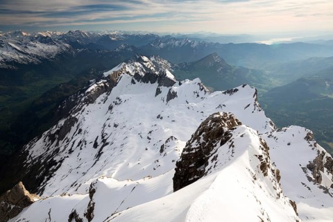 View of Appenzell Alps