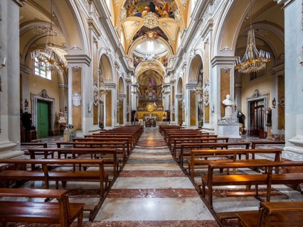 Interior of St. Francis Borgia Church