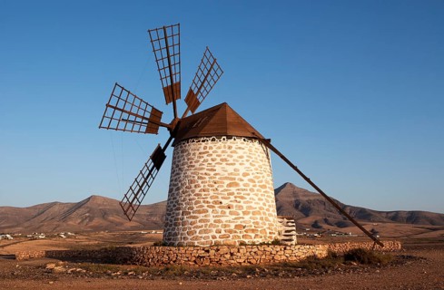 Old windmill at Tefia
