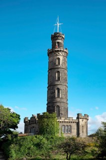 Calton Hill with Nelson Monument