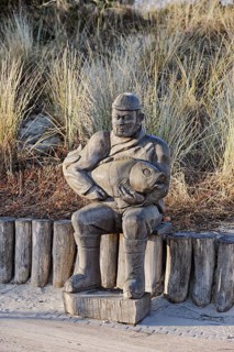 Wooden sculpture