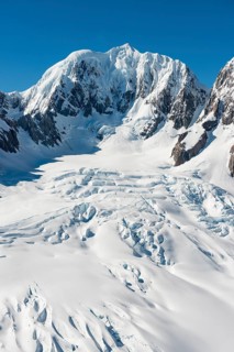 Mount Tasman glacier