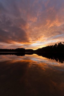 Sunset at Mew Lake