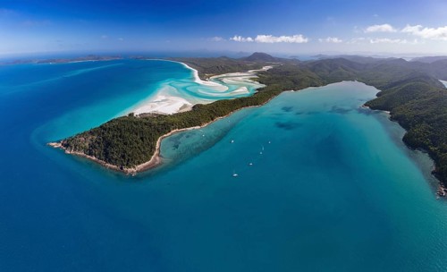 Whitehaven Beach and Hill Inlet river meanders