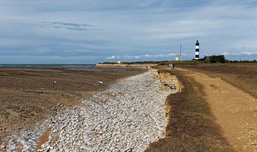 Atlantic coast at low tide, Ile d'Oléron