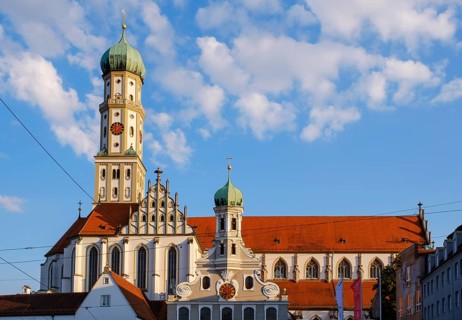Protestant Church of St. Ulrich and Basilica St. Ulrich and Afra