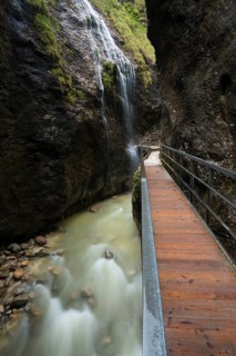Gorge with stream