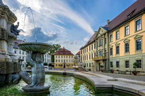 Baroque fountain