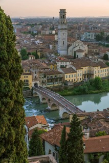 Panoramic view from the hill of San Pietro