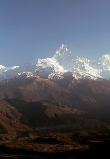 View of Machhapuchhare from Sarangkot