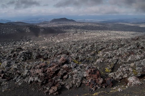 Lava fields