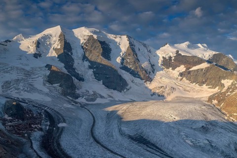 Bernina Group in First Light