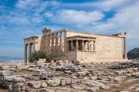 Erechtheion Temple with Caryatids