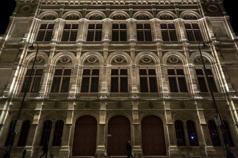 Facade of Vienna State Opera