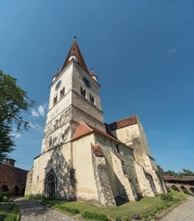 Fortified Evangelical Church in Cisnadie near Sibiu